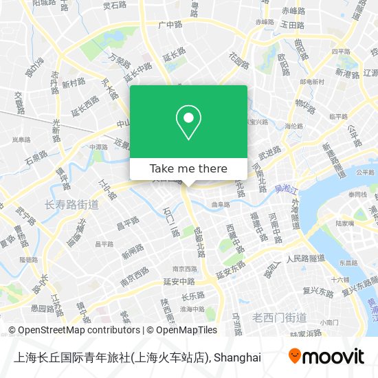 上海长丘国际青年旅社(上海火车站店) map