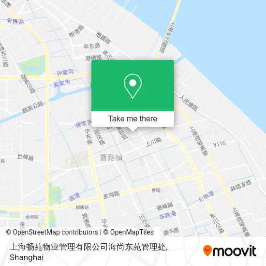 上海畅苑物业管理有限公司海尚东苑管理处 map