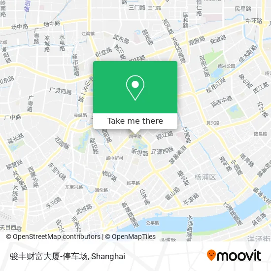 骏丰财富大厦-停车场 map