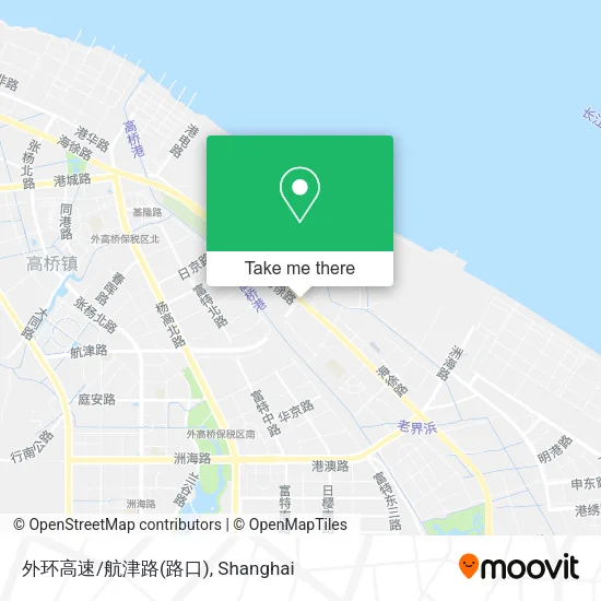 外环高速/航津路(路口) map