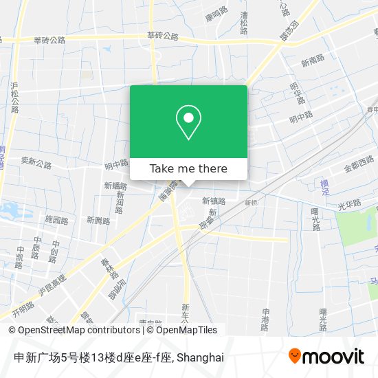 申新广场5号楼13楼d座e座-f座 map
