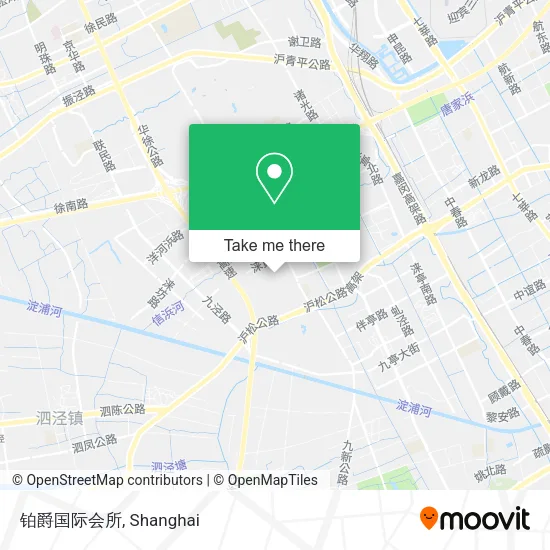 铂爵国际会所 map