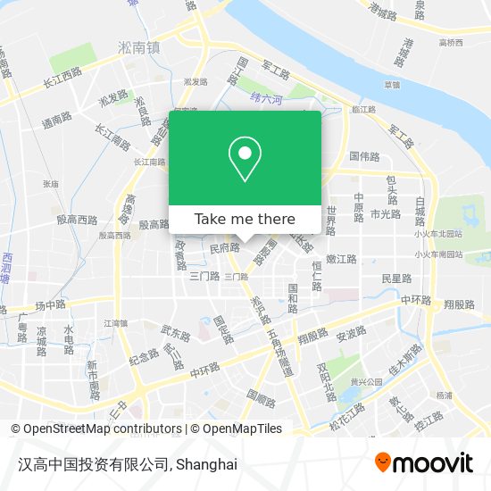 汉高中国投资有限公司 map