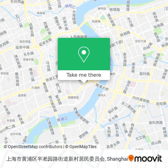 上海市黄浦区半淞园路街道新村居民委员会 map