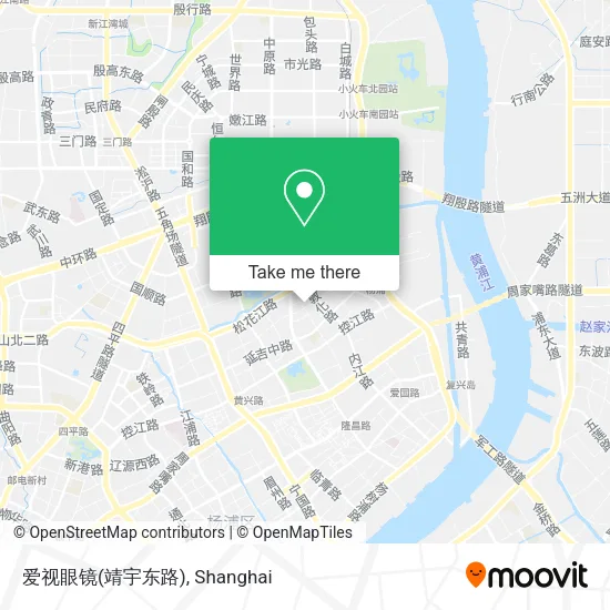 爱视眼镜(靖宇东路) map