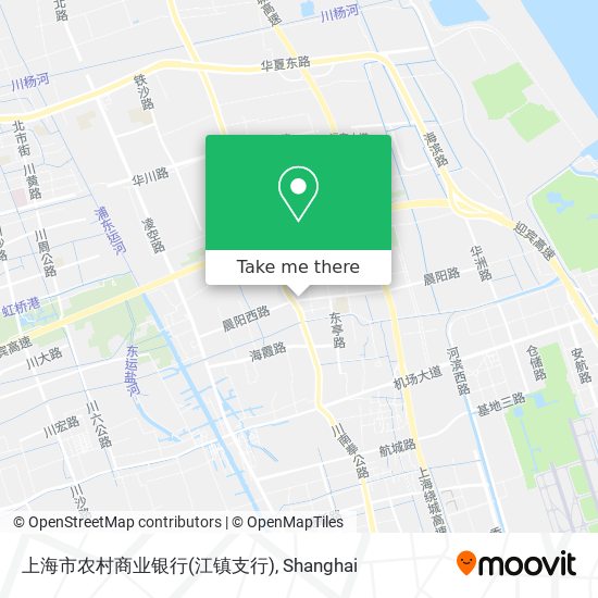上海市农村商业银行(江镇支行) map