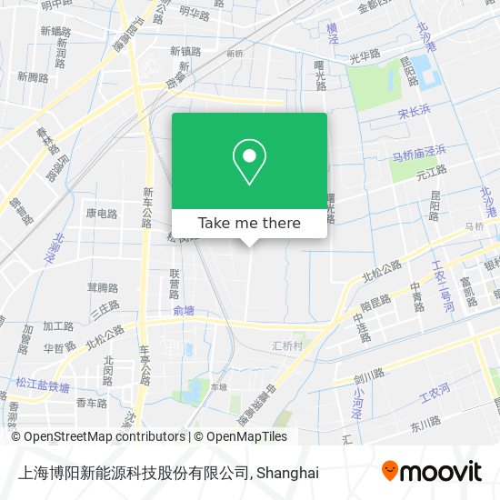 上海博阳新能源科技股份有限公司 map