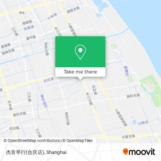 杰音琴行(合庆店) map