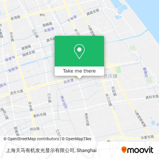 上海天马有机发光显示有限公司 map