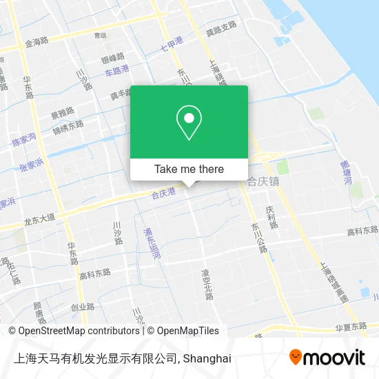 上海天马有机发光显示有限公司 map
