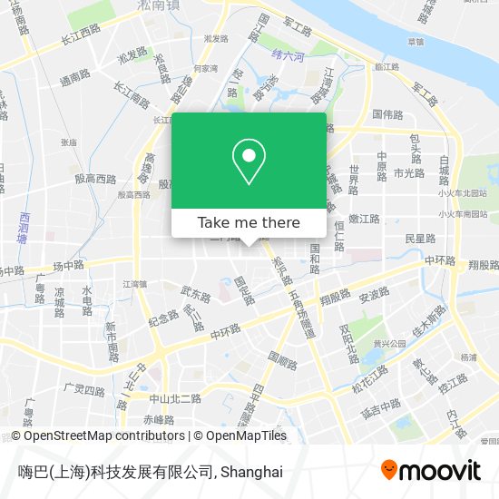 嗨巴(上海)科技发展有限公司 map
