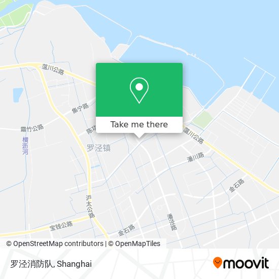 罗泾消防队 map