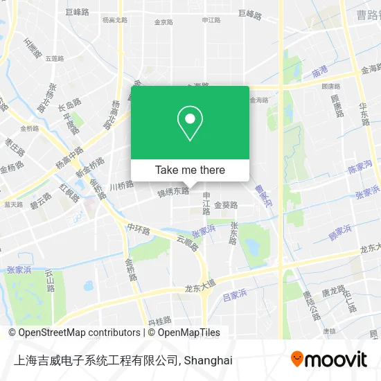 上海吉威电子系统工程有限公司 map