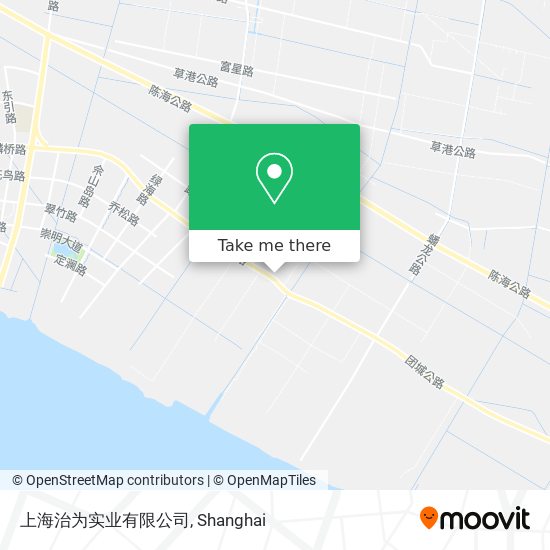 上海治为实业有限公司 map