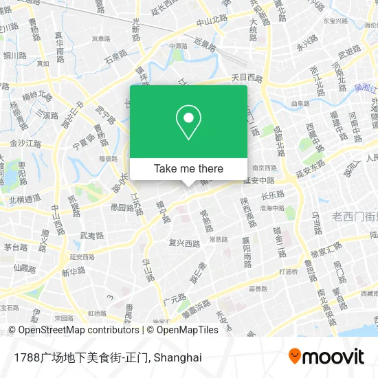 1788广场地下美食街-正门 map