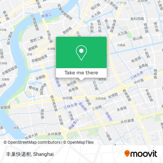 丰巢快递柜 map