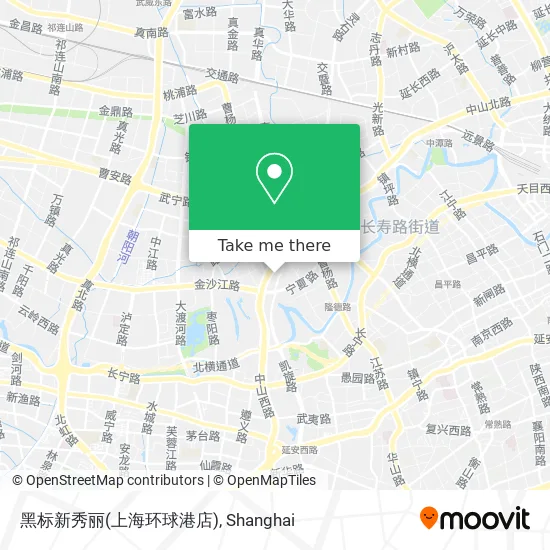 黑标新秀丽(上海环球港店) map