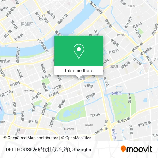 DELI HOUSE左邻优社(芳甸路) map