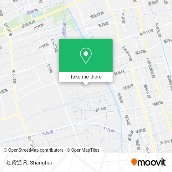 红霞通讯 map