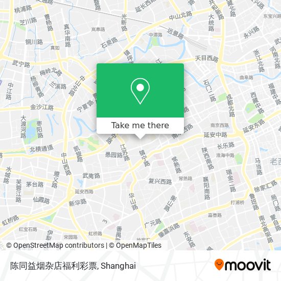 陈同益烟杂店福利彩票 map
