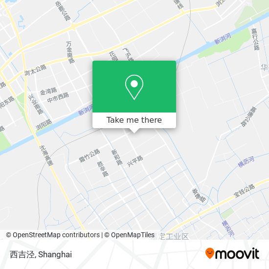 西吉泾 map