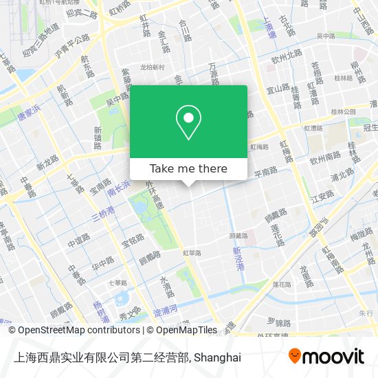 上海西鼎实业有限公司第二经营部 map