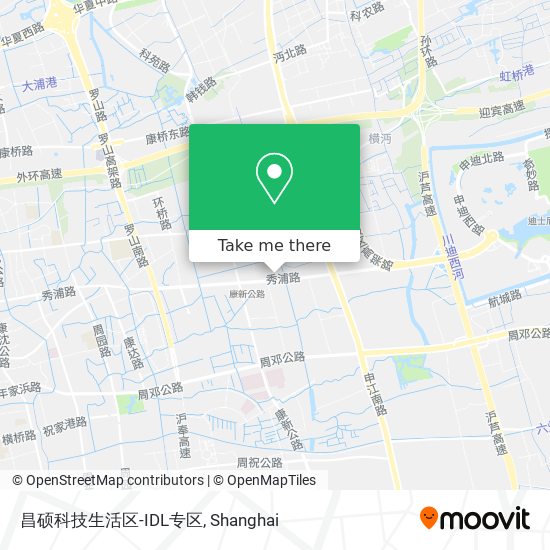 昌硕科技生活区-IDL专区 map