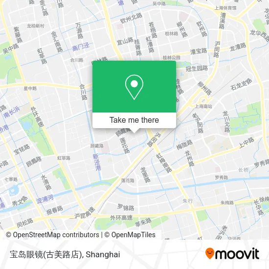 宝岛眼镜(古美路店) map