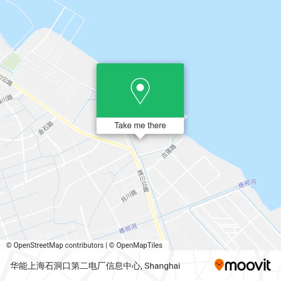 华能上海石洞口第二电厂信息中心 map
