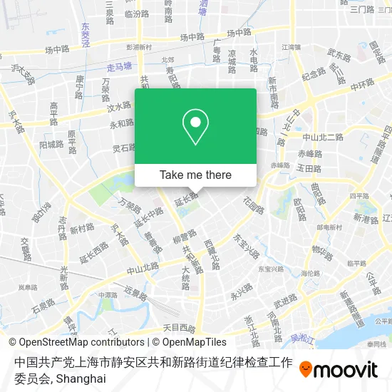 中国共产党上海市静安区共和新路街道纪律检查工作委员会 map