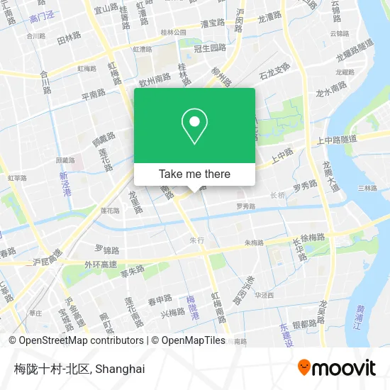 梅陇十村-北区 map
