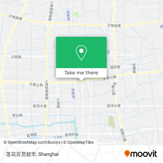 莲花百货超市 map