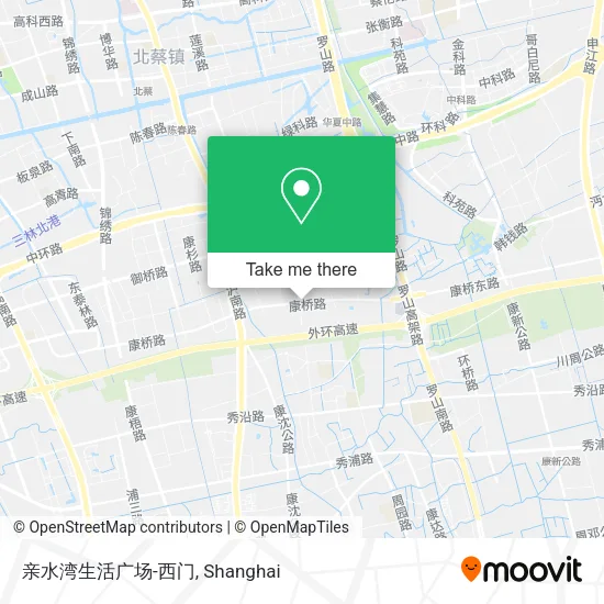 亲水湾生活广场-西门 map