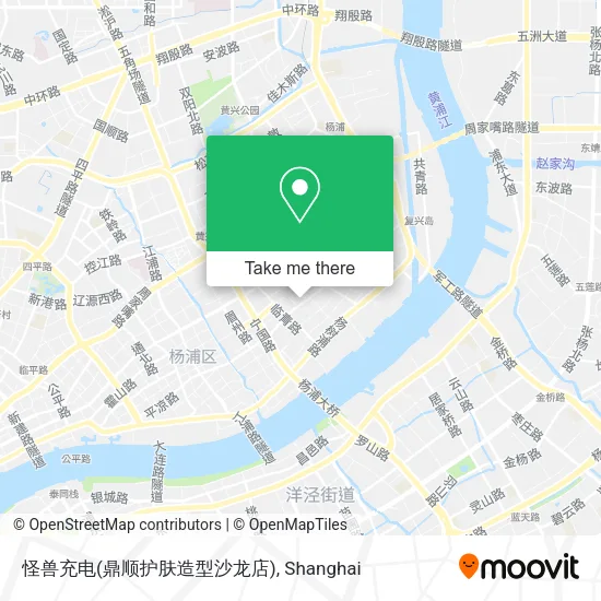怪兽充电(鼎顺护肤造型沙龙店) map