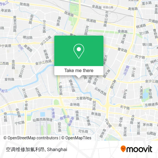 空调维修加氟利昂 map
