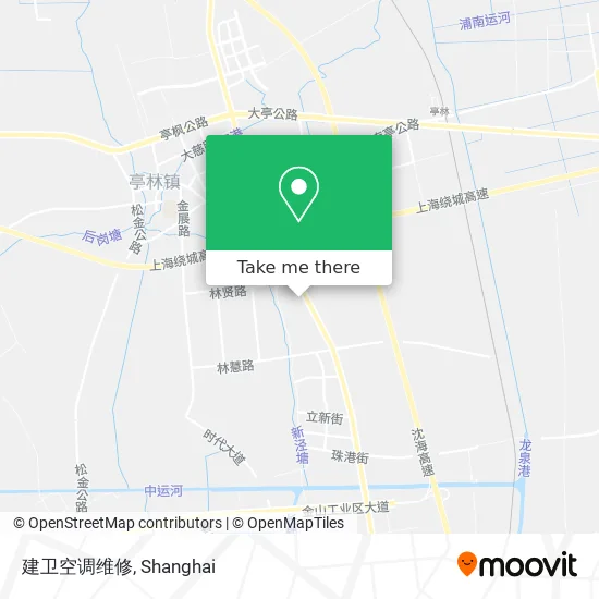 建卫空调维修 map
