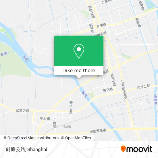 斜塘公路 map