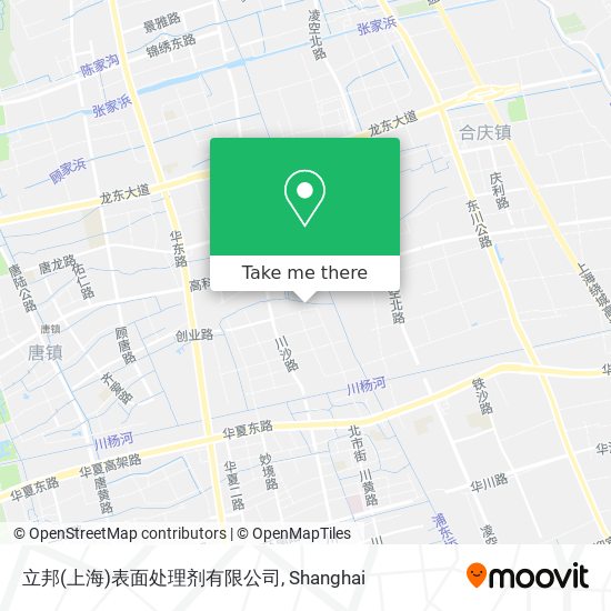 立邦(上海)表面处理剂有限公司 map