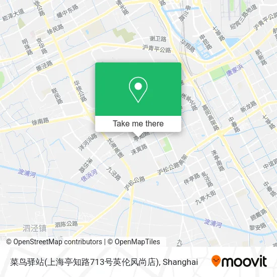 菜鸟驿站(上海亭知路713号英伦风尚店) map