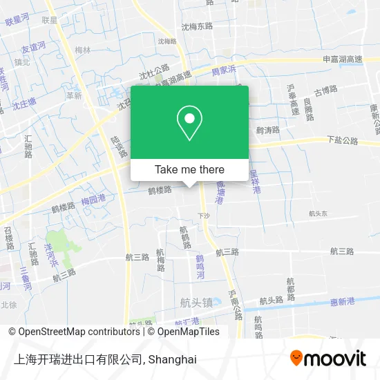上海开瑞进出口有限公司 map