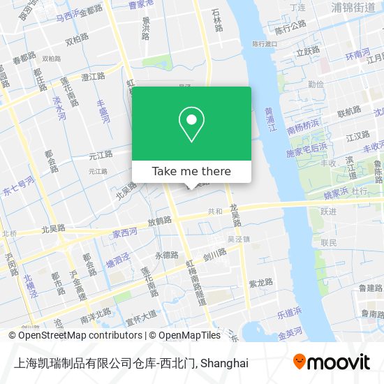 上海凯瑞制品有限公司仓库-西北门 map