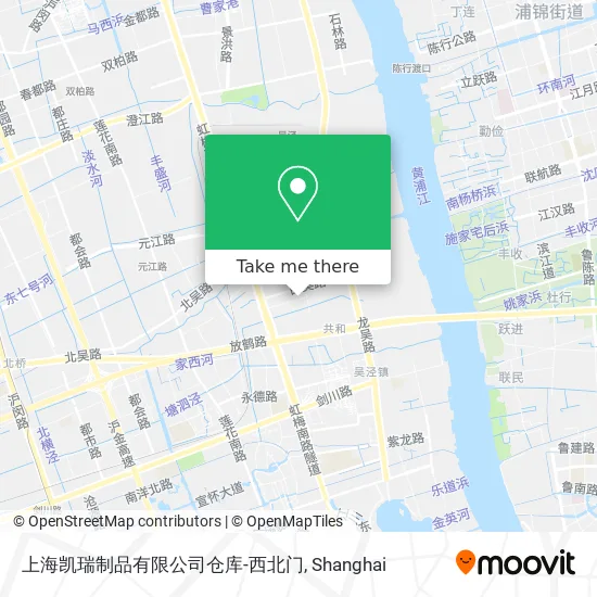 上海凯瑞制品有限公司仓库-西北门 map