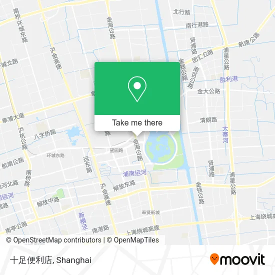 十足便利店 map