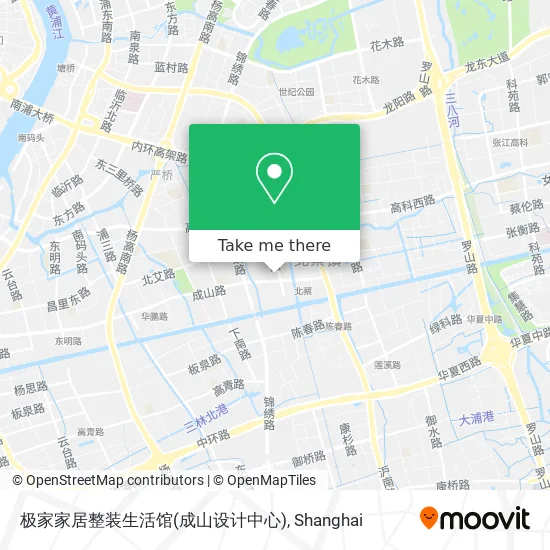 极家家居整装生活馆(成山设计中心) map