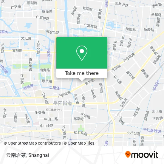 云南岩茶 map