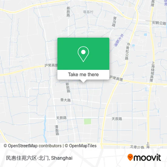 民惠佳苑六区-北门 map