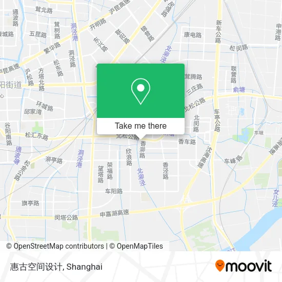 惠古空间设计 map