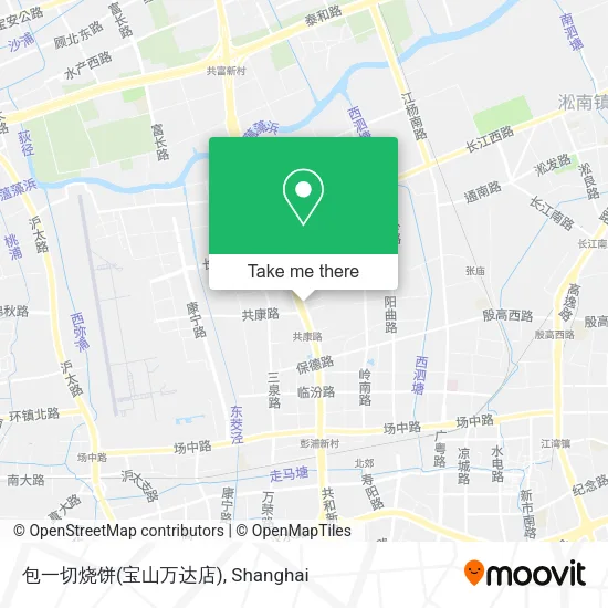 包一切烧饼(宝山万达店) map