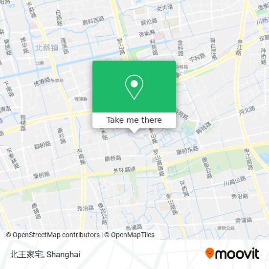 北王家宅 map