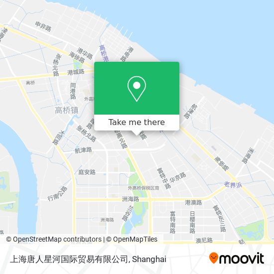 上海唐人星河国际贸易有限公司 map
